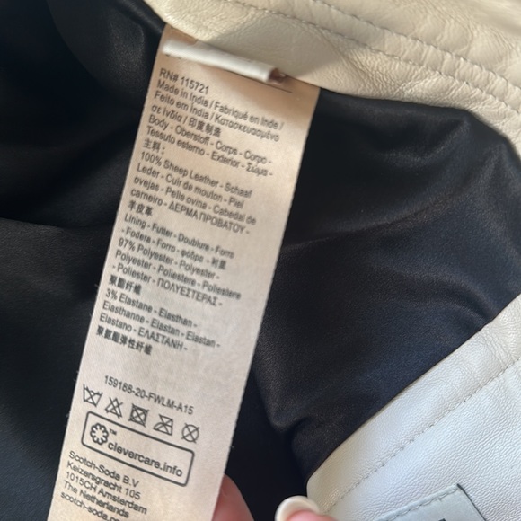 ⭐️Host Pick ⭐️ Scotch & Soda Leather Pants - Picture 8 of 10